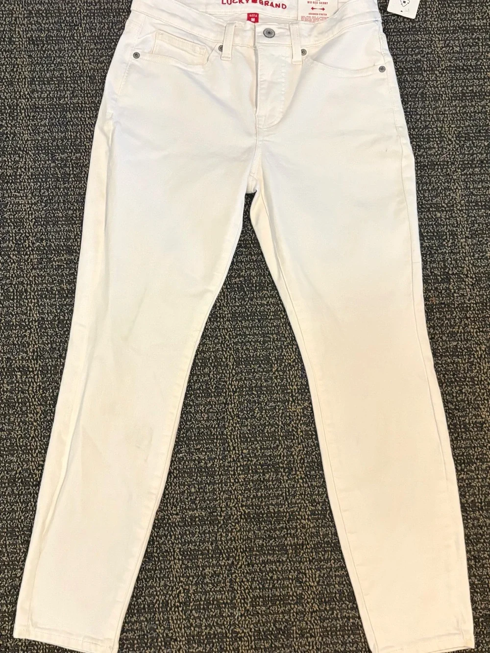 Lucky Brand White Chino Pants